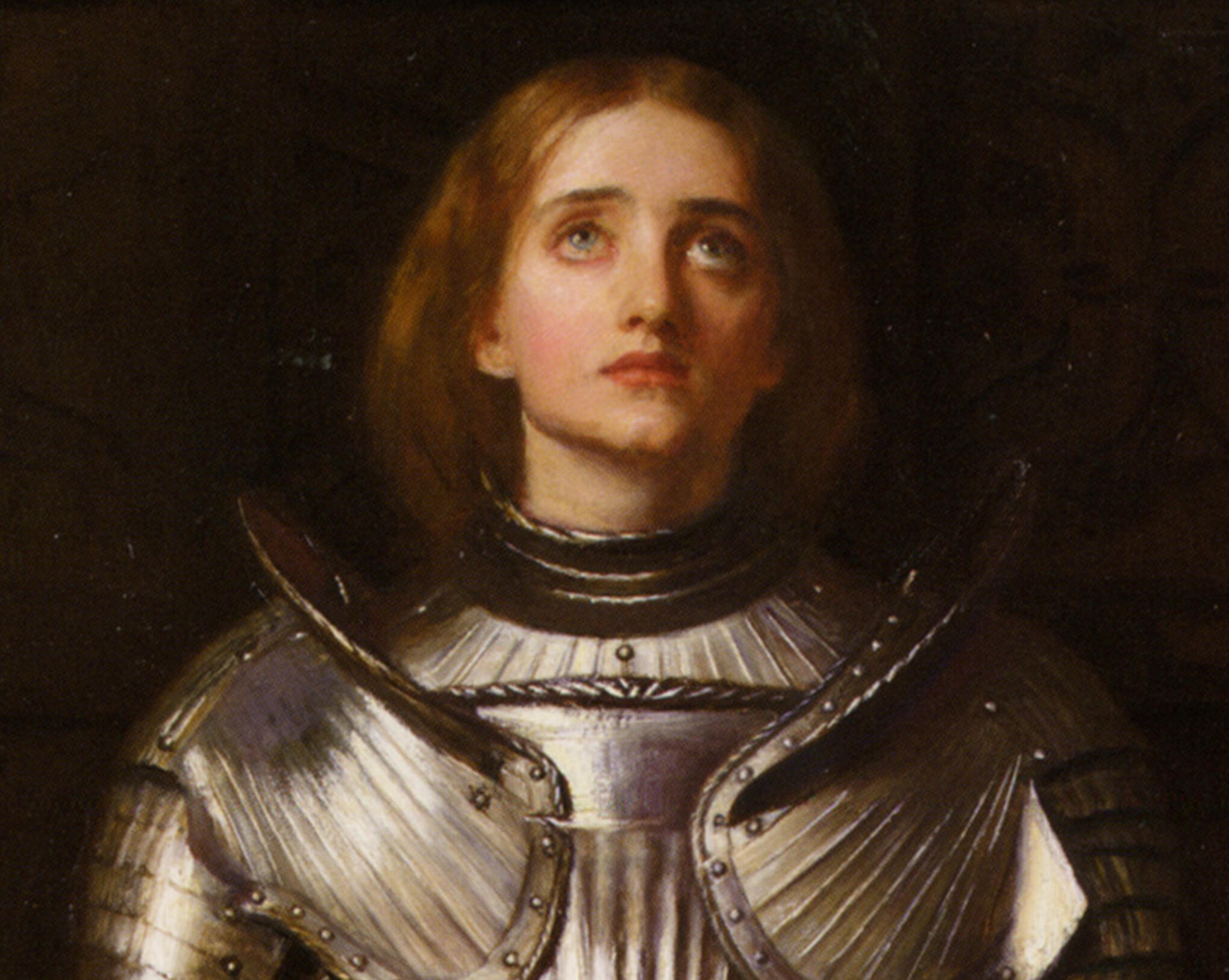 “Joan of Arc” by John Evrett Millais. “Joan of Arc” by John Evrett Millais. 1865. Oil on canvas. In private collection.